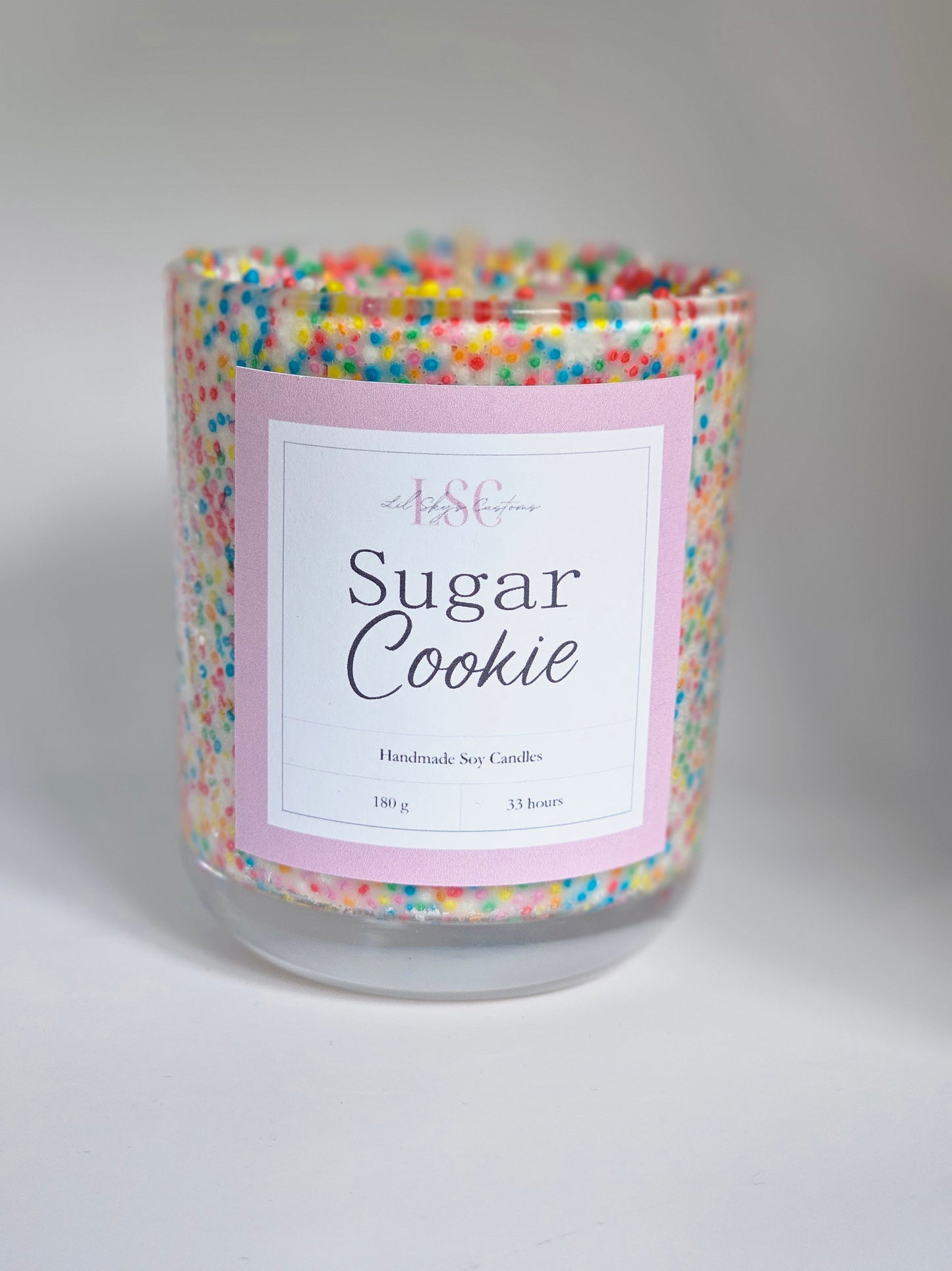 Sugar Cookie Sprinkle Candle